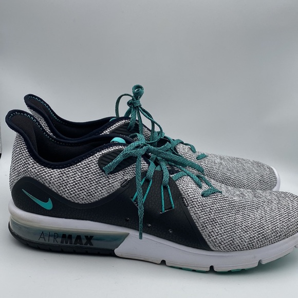 Nike Air Max Sequent 3 'Hyper Jade' Men’s Sneakers Size 13 - Picture 3 of 8